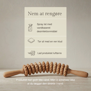 Lymfe-rulle i træ